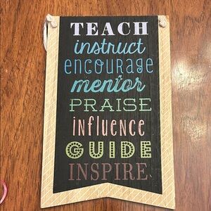 Target Multicolor Motivational Wall Banner